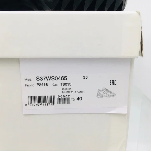 Maison Margiela Low Top Sneakers S37WS0465 Men’s Size EU 40 M